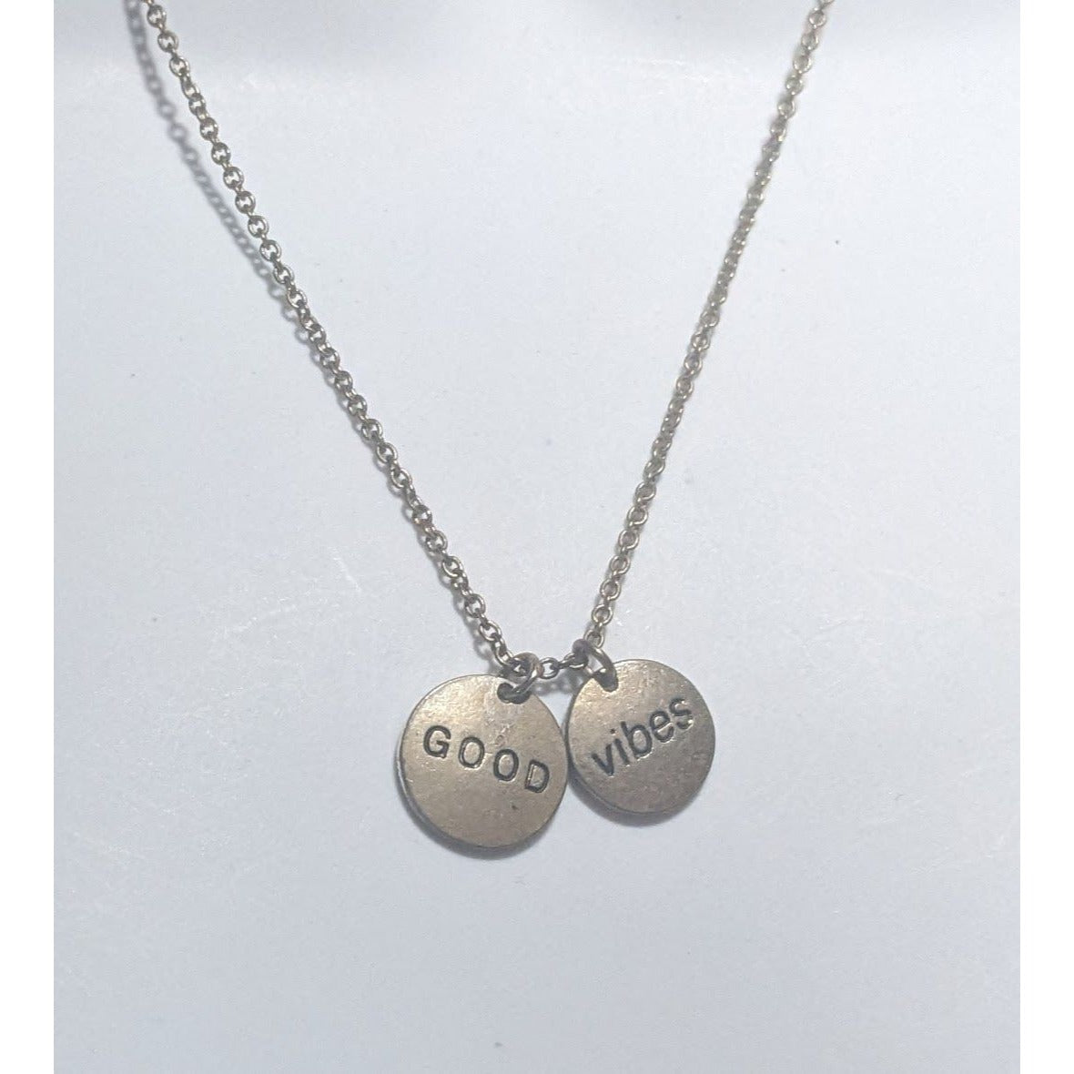 Charming Charlie Good Vibes Charm Necklace