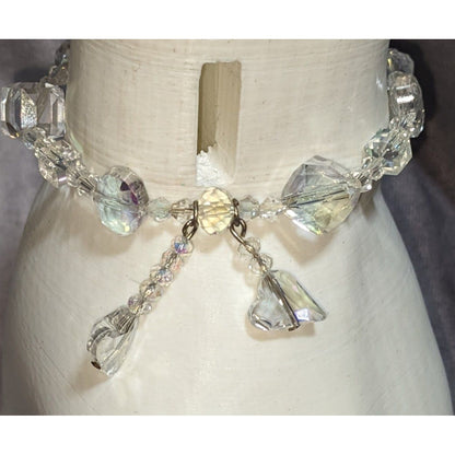 Sparkly Crystal Heart Bracelet