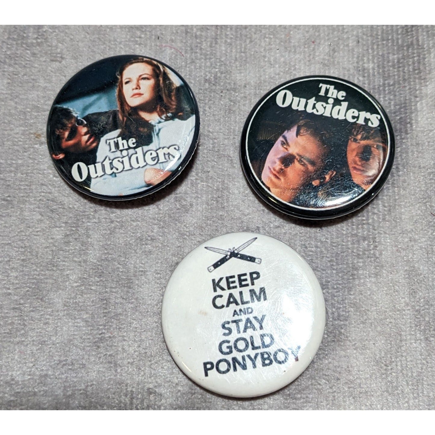 The Outsiders Buttons (3)