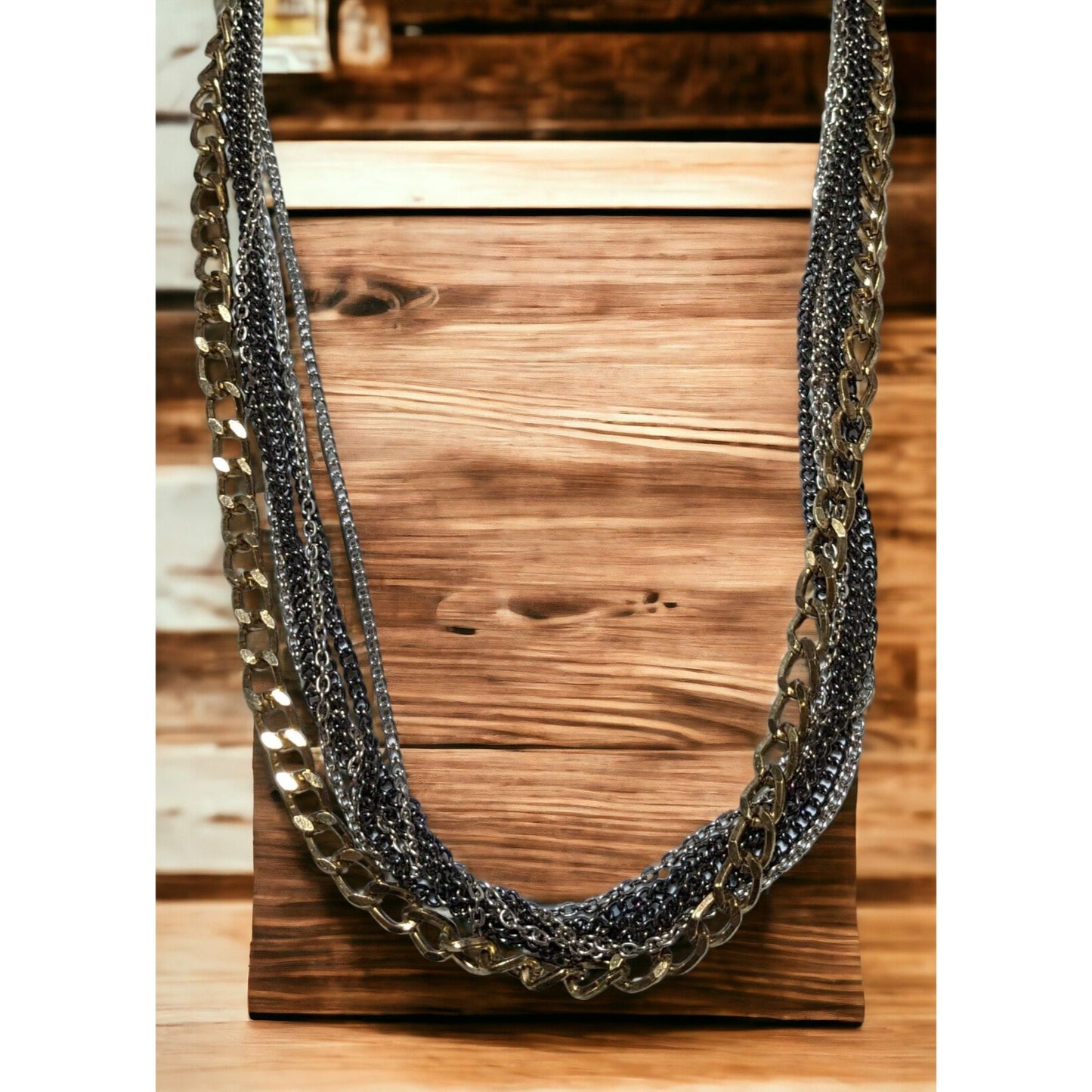 Multilayer Chain Necklace