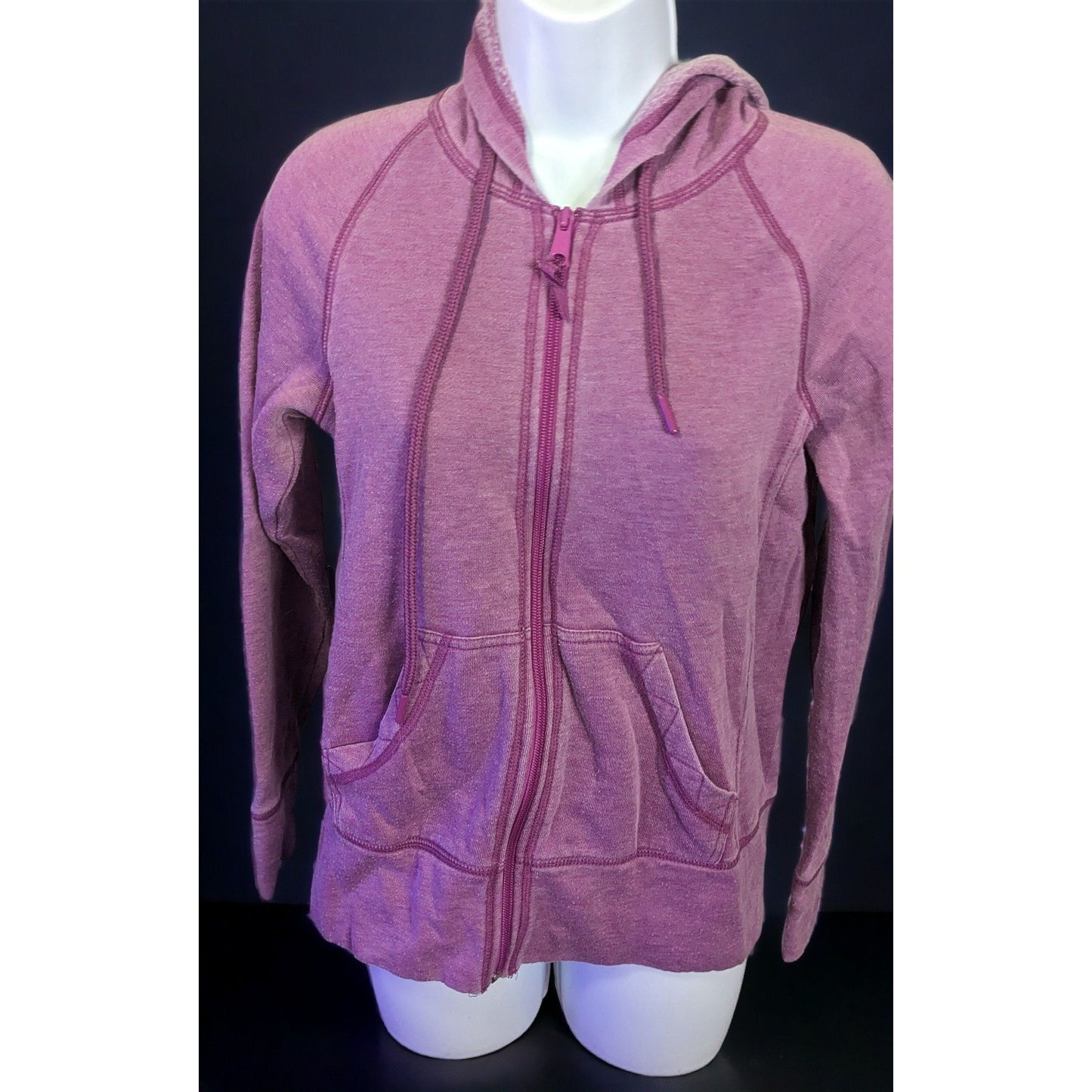 Eddie Bauer Purple Zip Hoodie