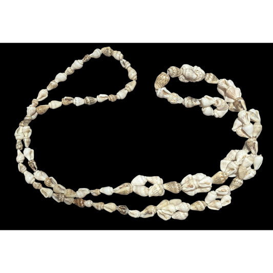 Vintage Natural White Seashell Necklace