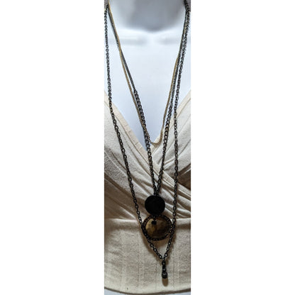 Multilayer Medallion Necklace