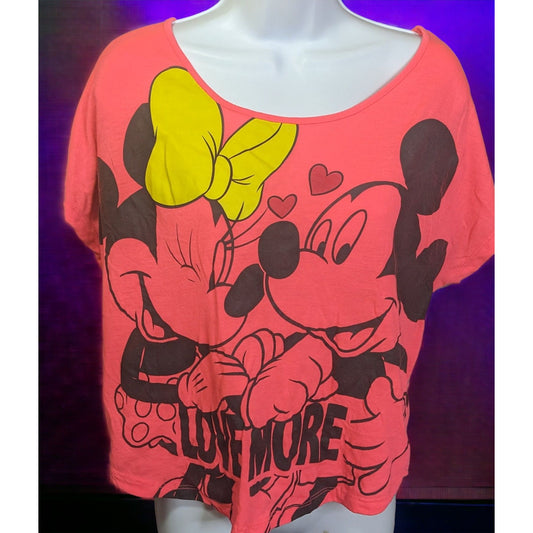 Neon Disney Love More Shirt