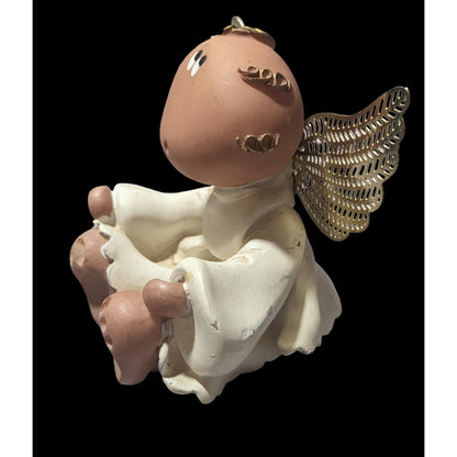 Vintage Y2K Angel Cheeks Figurine