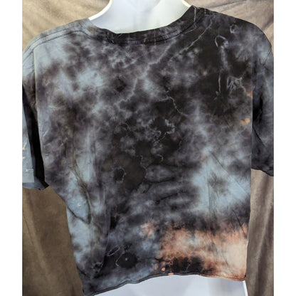 Byproduct Nope Tie-Dye Cropped Shirt