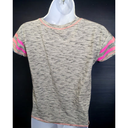 SO Pink And Grey Glitter Perfect Active Tee