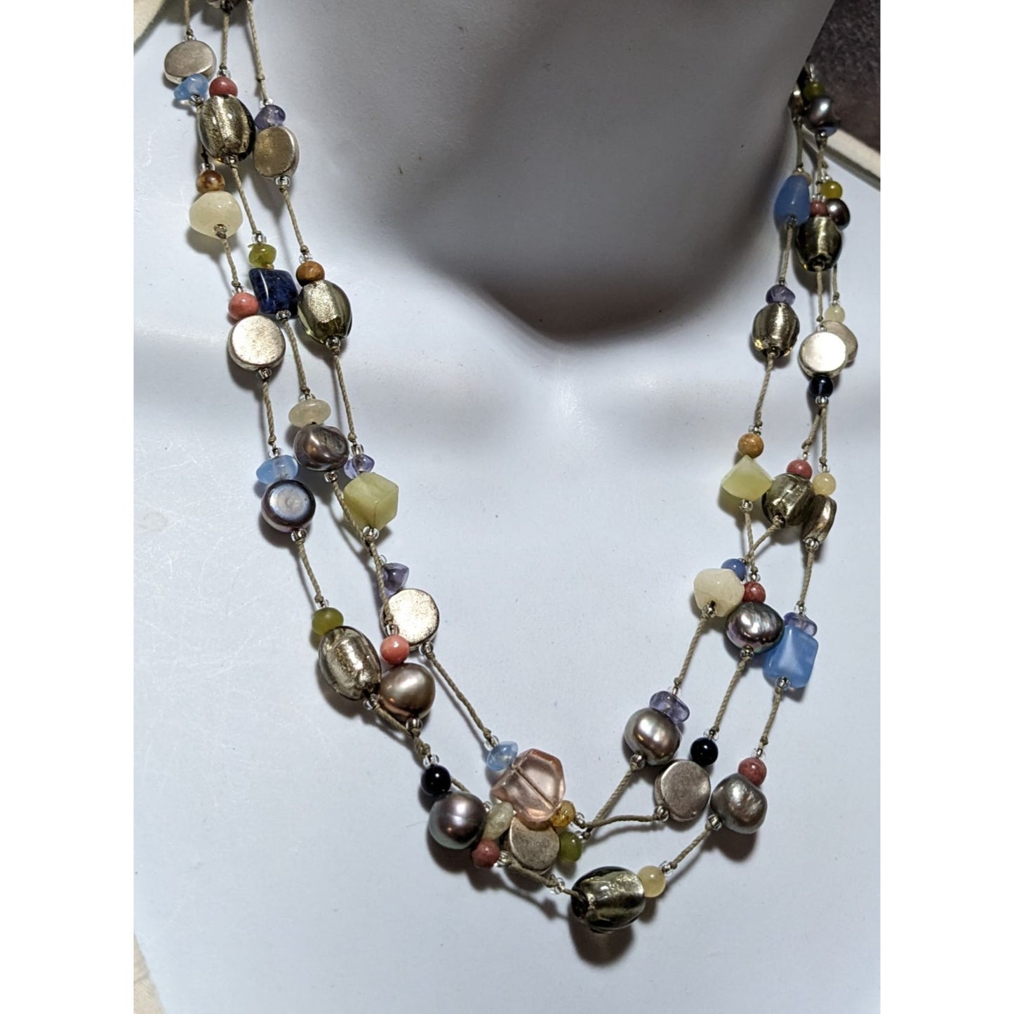 Bohemian Beaded Multilayer Necklace