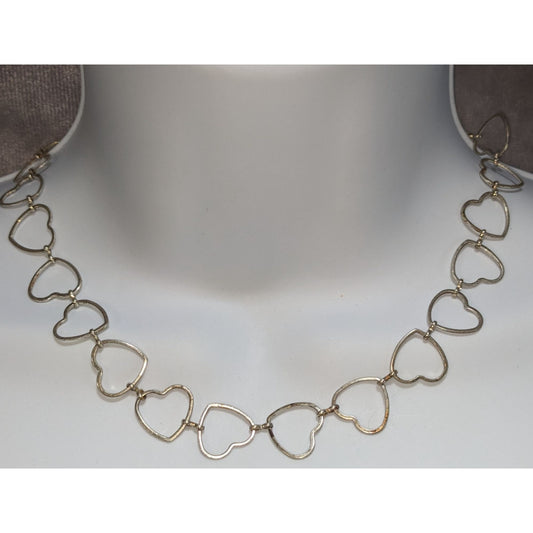 Boho Y2K Festival NRT Statement Necklace Silver Tone Layered Pendant Necklace