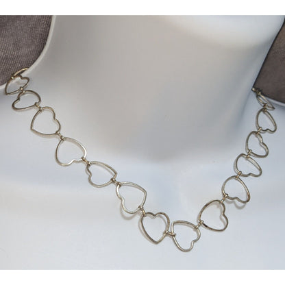 Boho Y2K Festival NRT Statement Necklace Silver Tone Layered Pendant Necklace