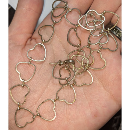 Boho Y2K Festival NRT Statement Necklace Silver Tone Layered Pendant Necklace