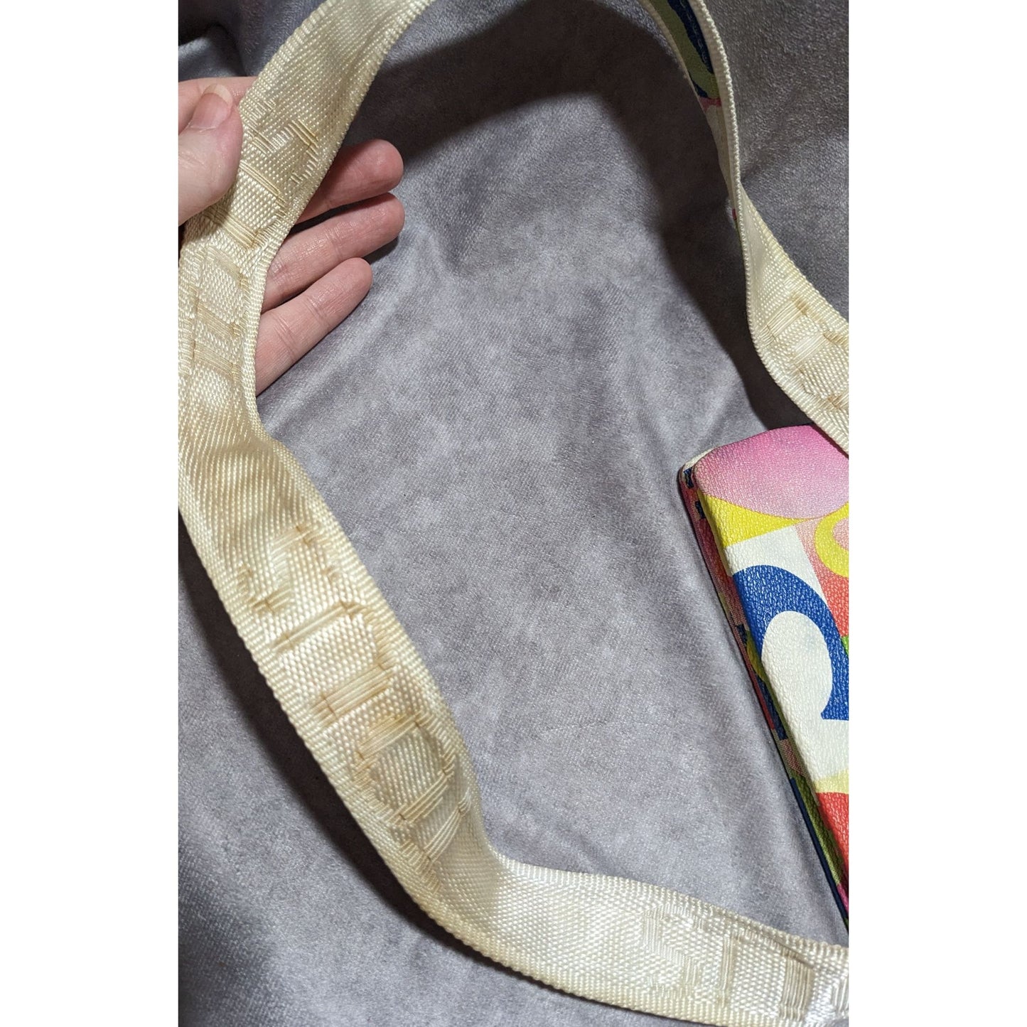 Tous Fold Over Zip Rainbow Crossbody Bag