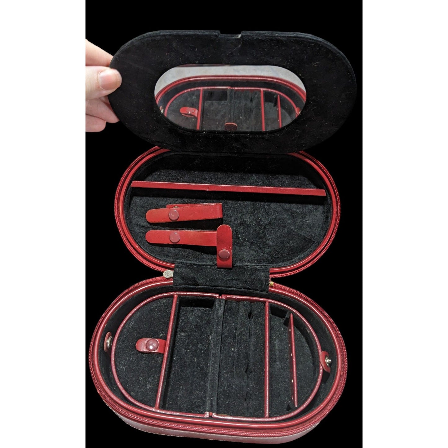 The Limited Vintage Red Jewelry Case Set