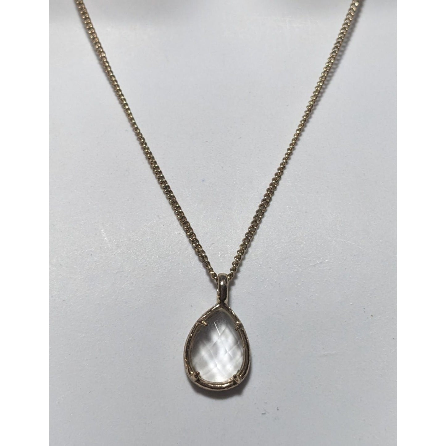 Kendra Scott Gold Chain Teardrop Necklace