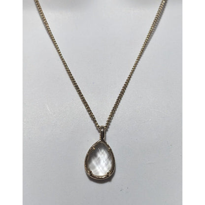 Kendra Scott Gold Chain Teardrop Necklace