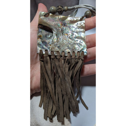 Retro Bohemian Natural Shell Fringe Necklace