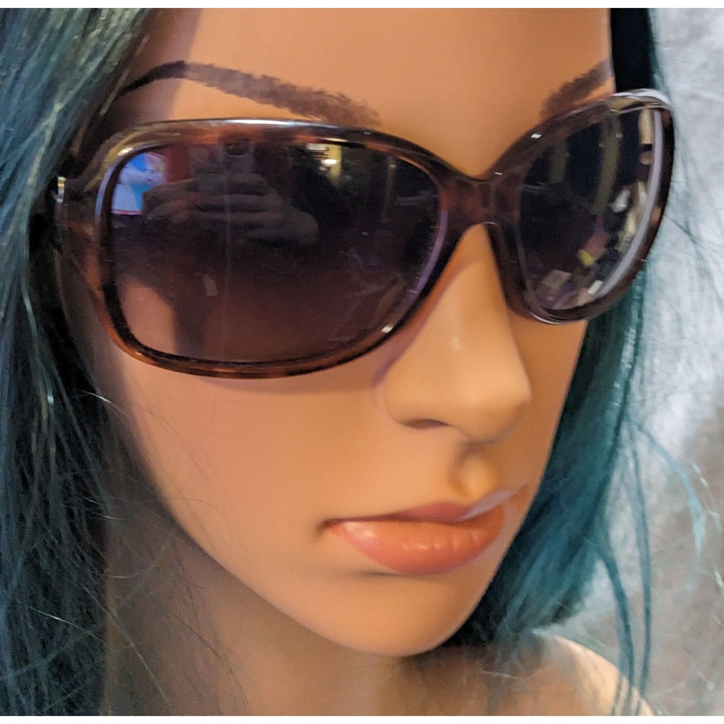 Foster Grant Tortoise Poppet Retro Sunglasses