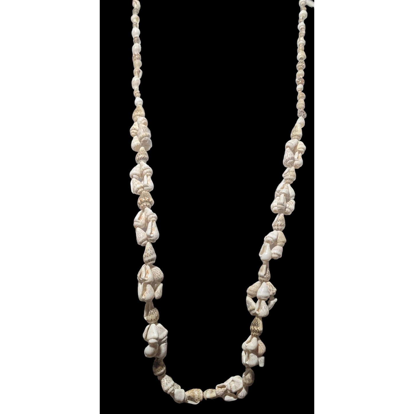 Vintage Natural White Seashell Necklace