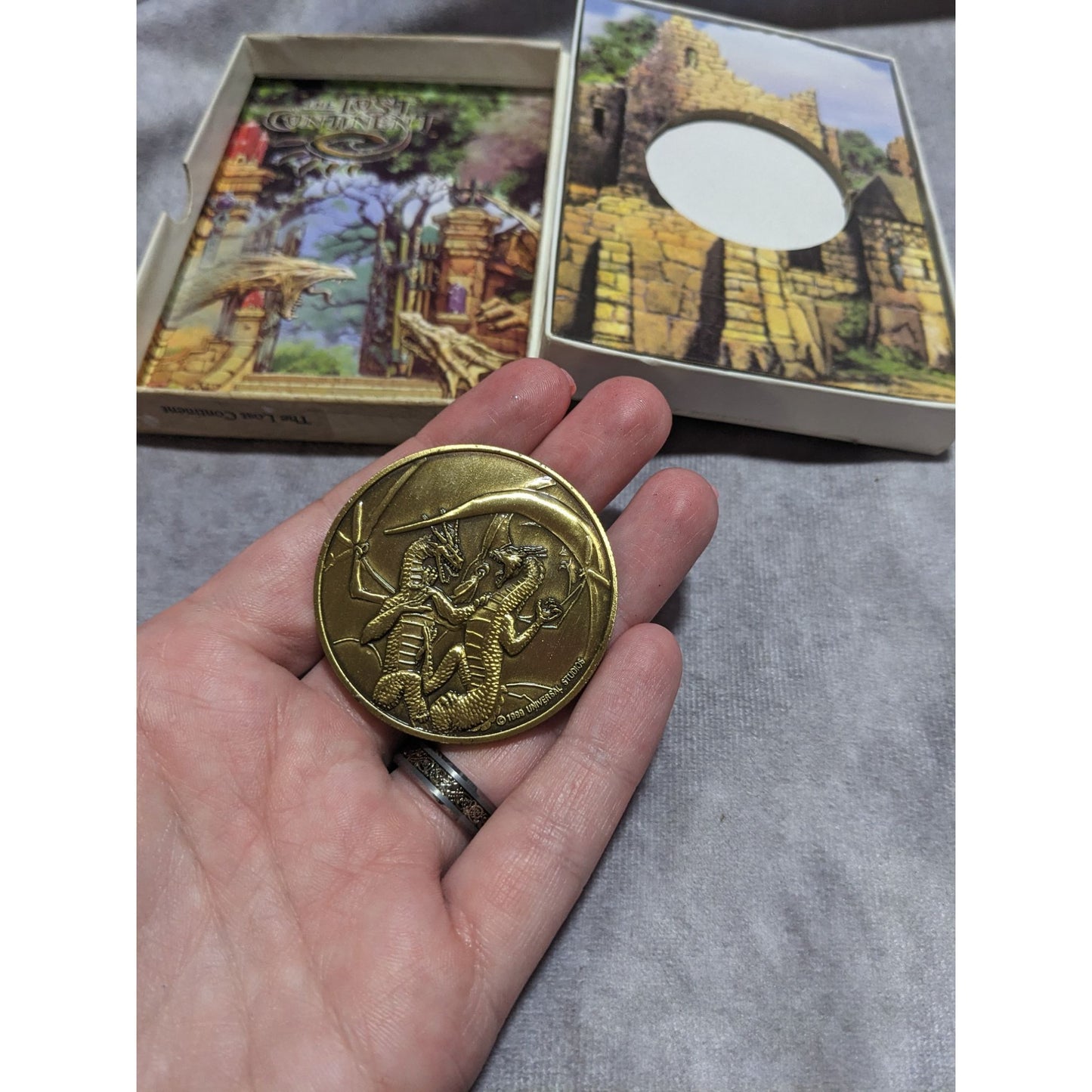 Universal Studios Island Of Adventure The Lost Continent Medallion