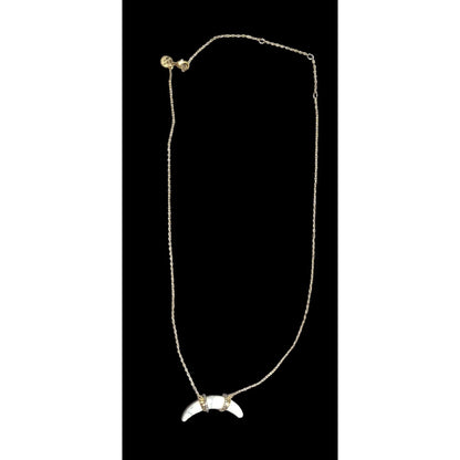 Stella & Dot Curved Horn Necklace