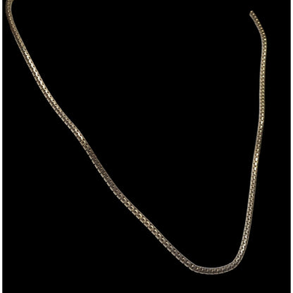 Vintage Gold Snake Chain Necklace