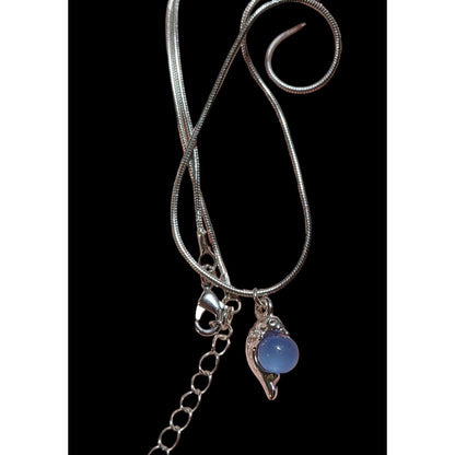 Minimalist Dolphin Pendant Necklace