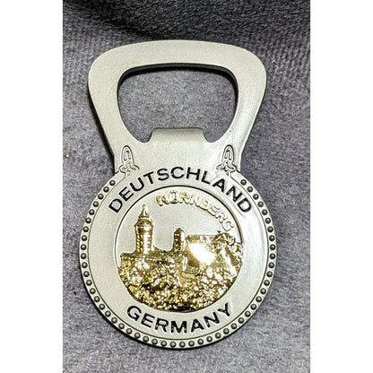 Nurenburg Germany Souvenir Bottle Opener Fridge Magnet