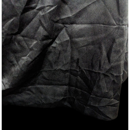 Handmade Gothic Knee Length Skirt With Floral Embroidered Waist