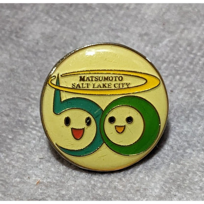 Matsumoto Salt Lake City Olympic Sister Cities Pin