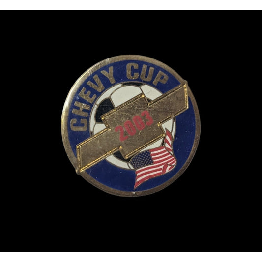 Vintage 2003 Collectible Chevy Soccer Cup Lapel Pin