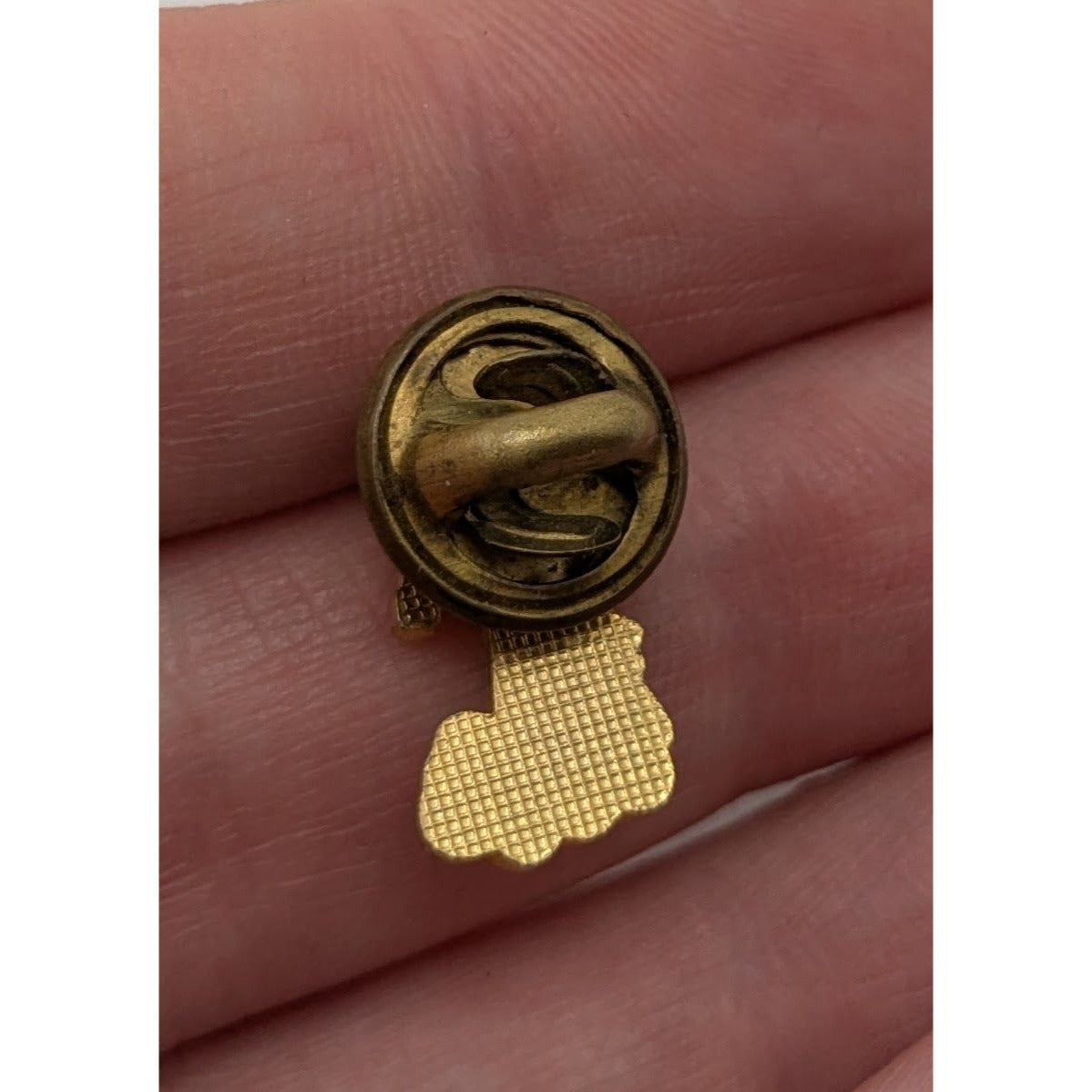 Vintage Enamel Angel Lapel Pin Praying Guardian Angel Cloud Brooch