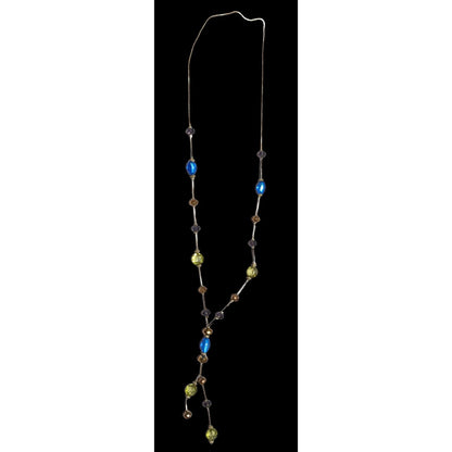 Glass Beaded Glam Neckalce