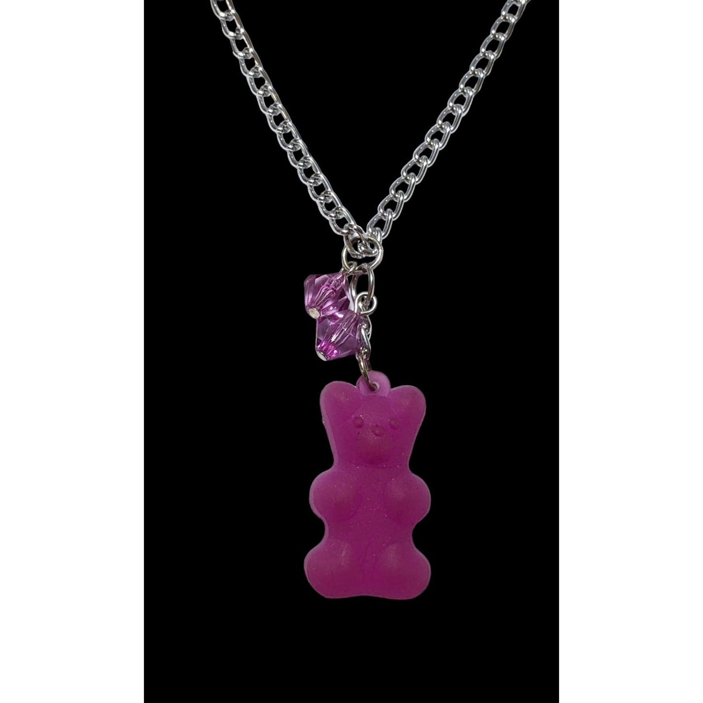 Pink Gummy Bear Necklace