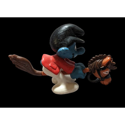 Vintage 80s Smurfs Figure