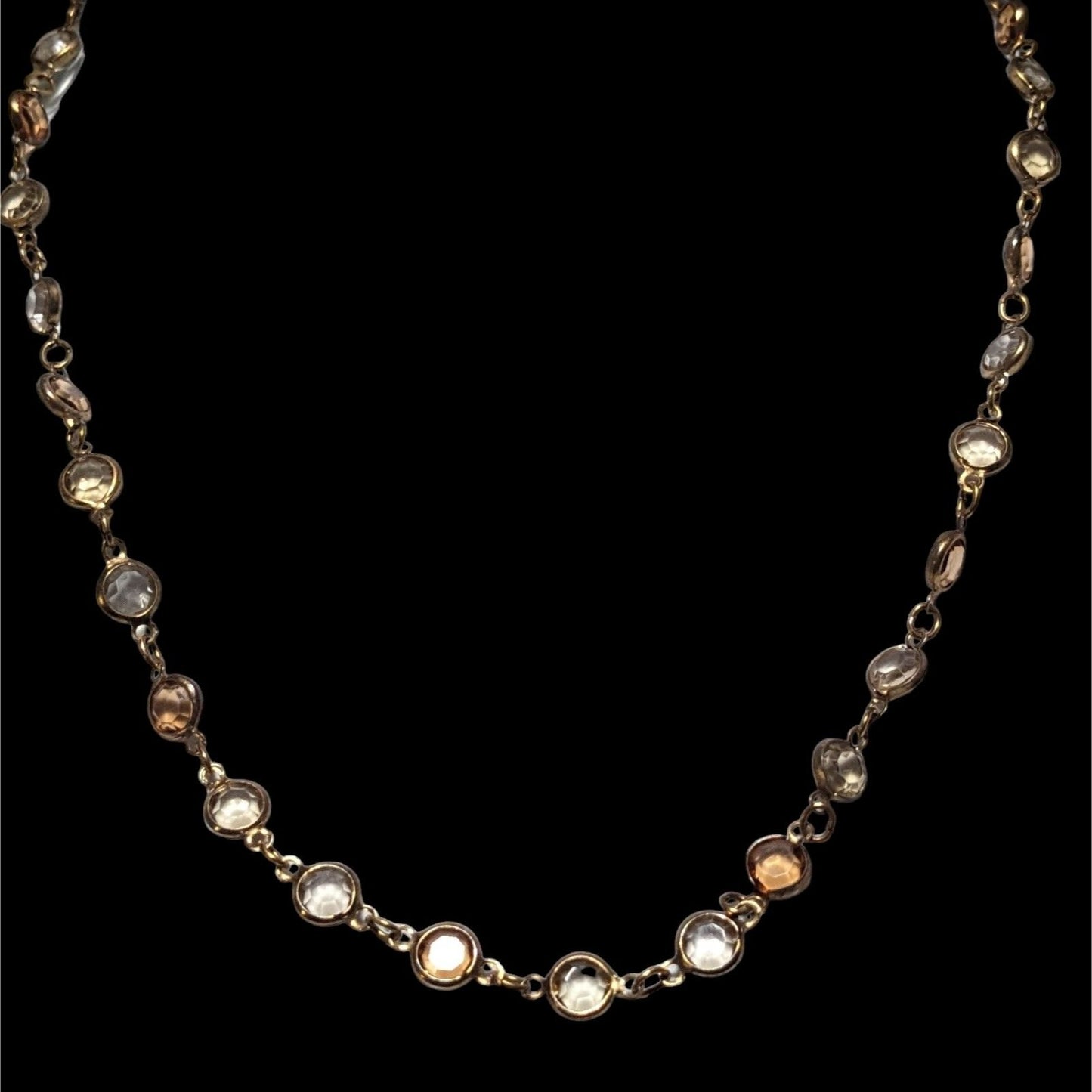 1928 Jewelry Co. Vintage Multi-Color Gem Necklace