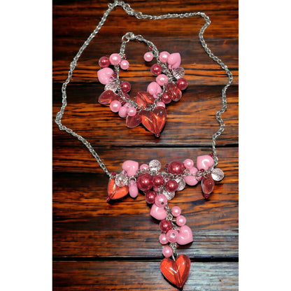Valentine Beaded Jewelry Set
