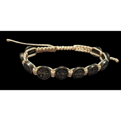 Saint Benedict Medallion Bracelet