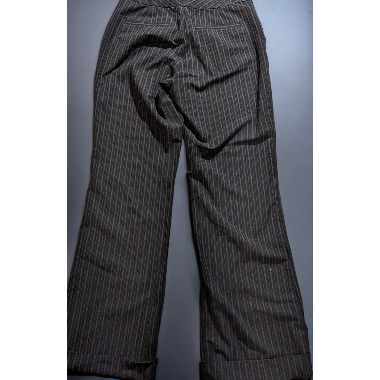 Old Navy Stretch Black Pin Stripe Dress Pants