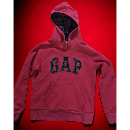 Gap Pink Polka Dot Hoodie