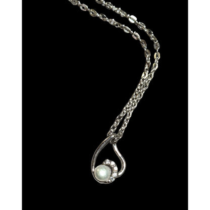 Elegant Pearl Bridal Neckalce