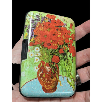 Van Gogh Poppies And Daises RFID Wallet