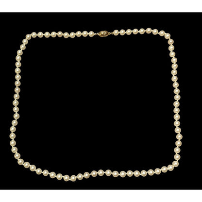 Vintage Glam Monet Beaded Faux Pearl Necklace