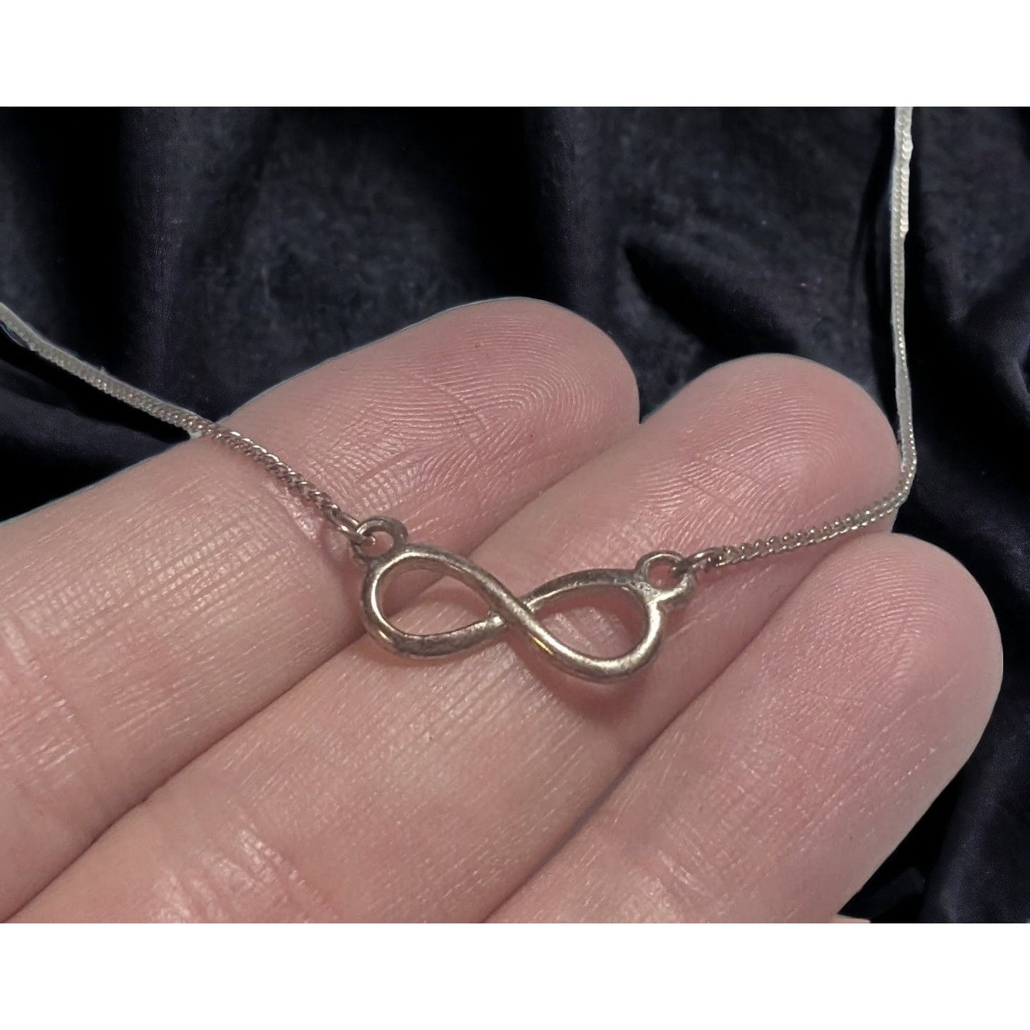 Silver Infinity Necklace