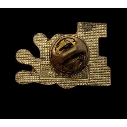 Vintage "I Love Bowling" Gold-Tone Enamel Pin 1 1/4 Inch Accessory