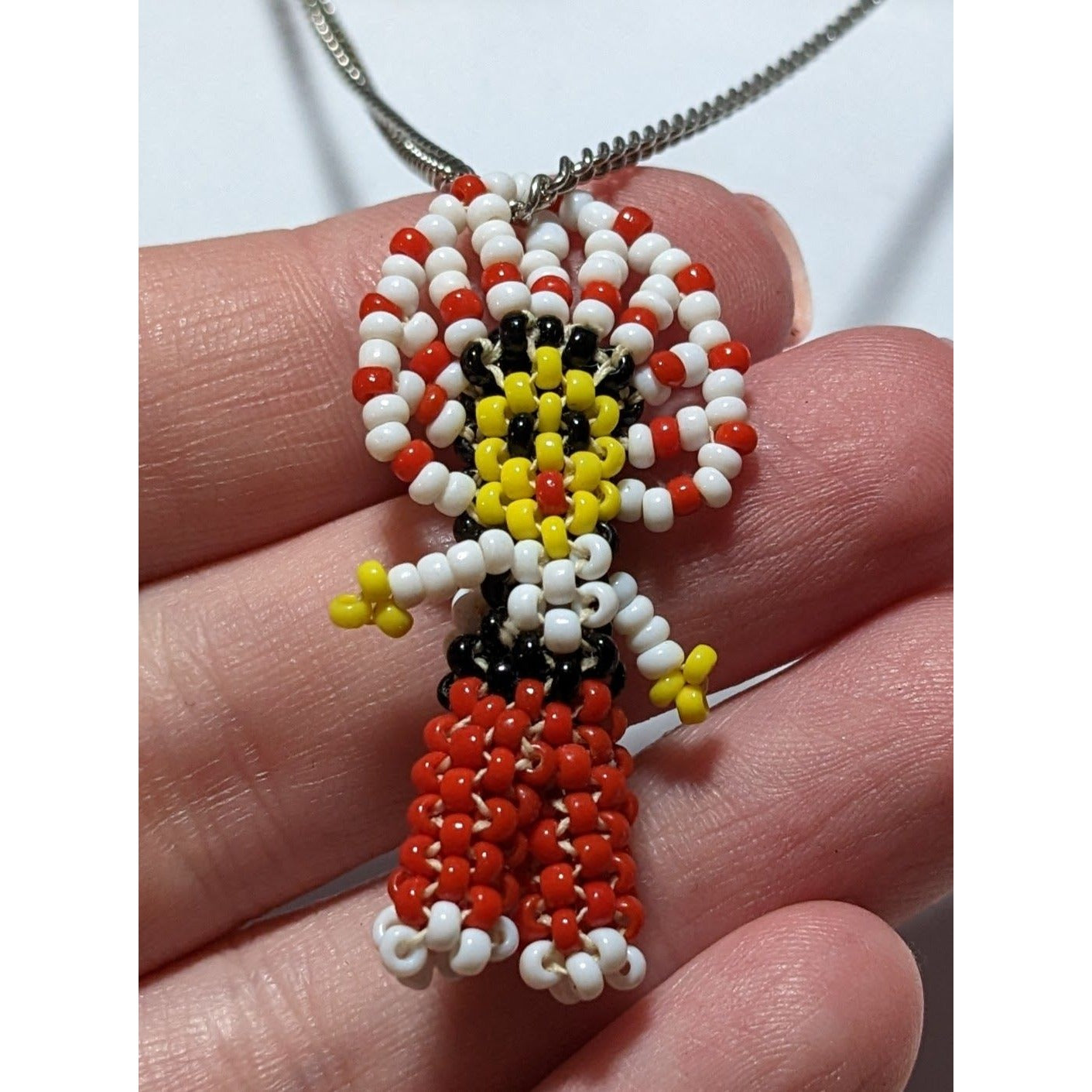 Vintage Southwestern Beaded Doll Necklace