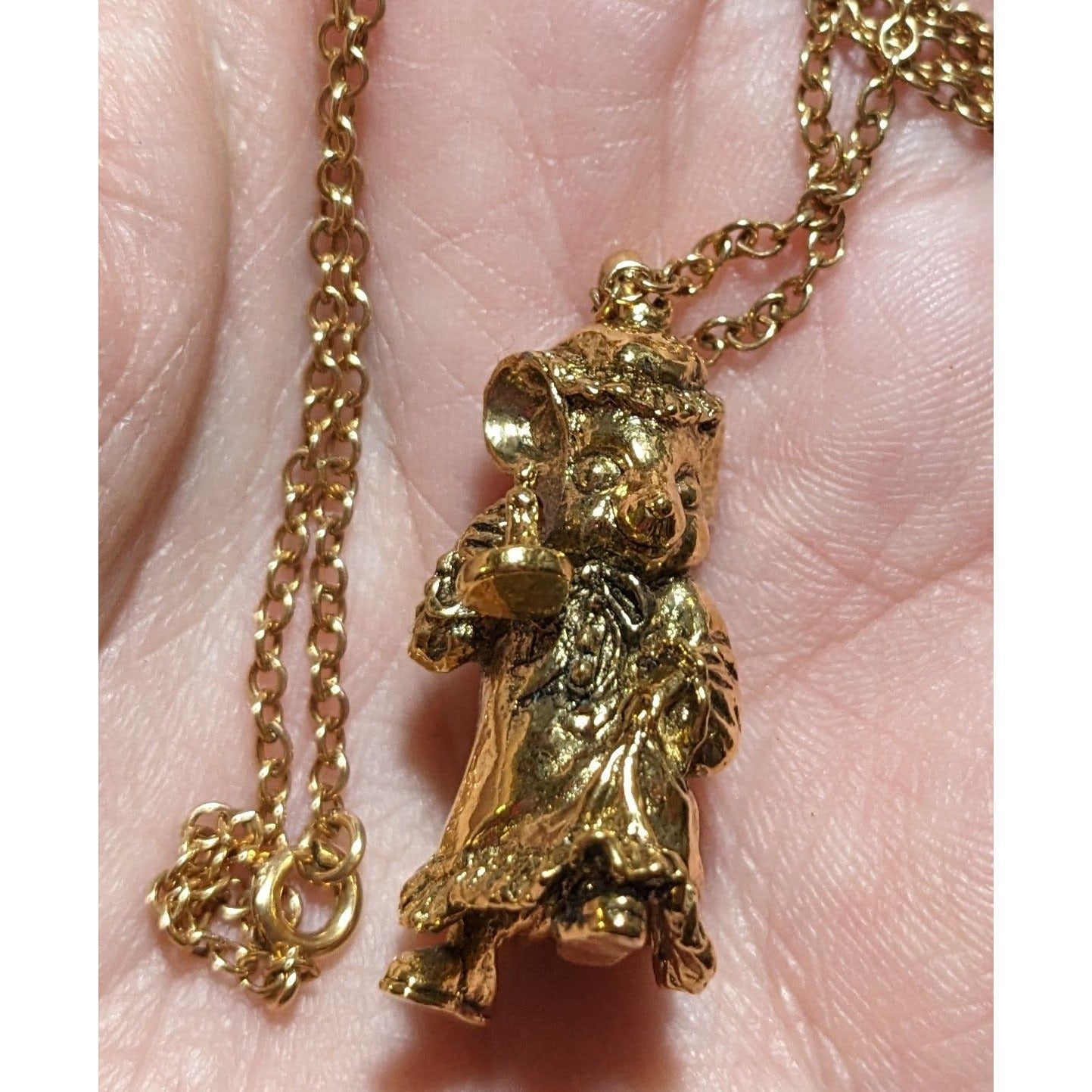 Franklin Mint Littlest Mouse Necklace