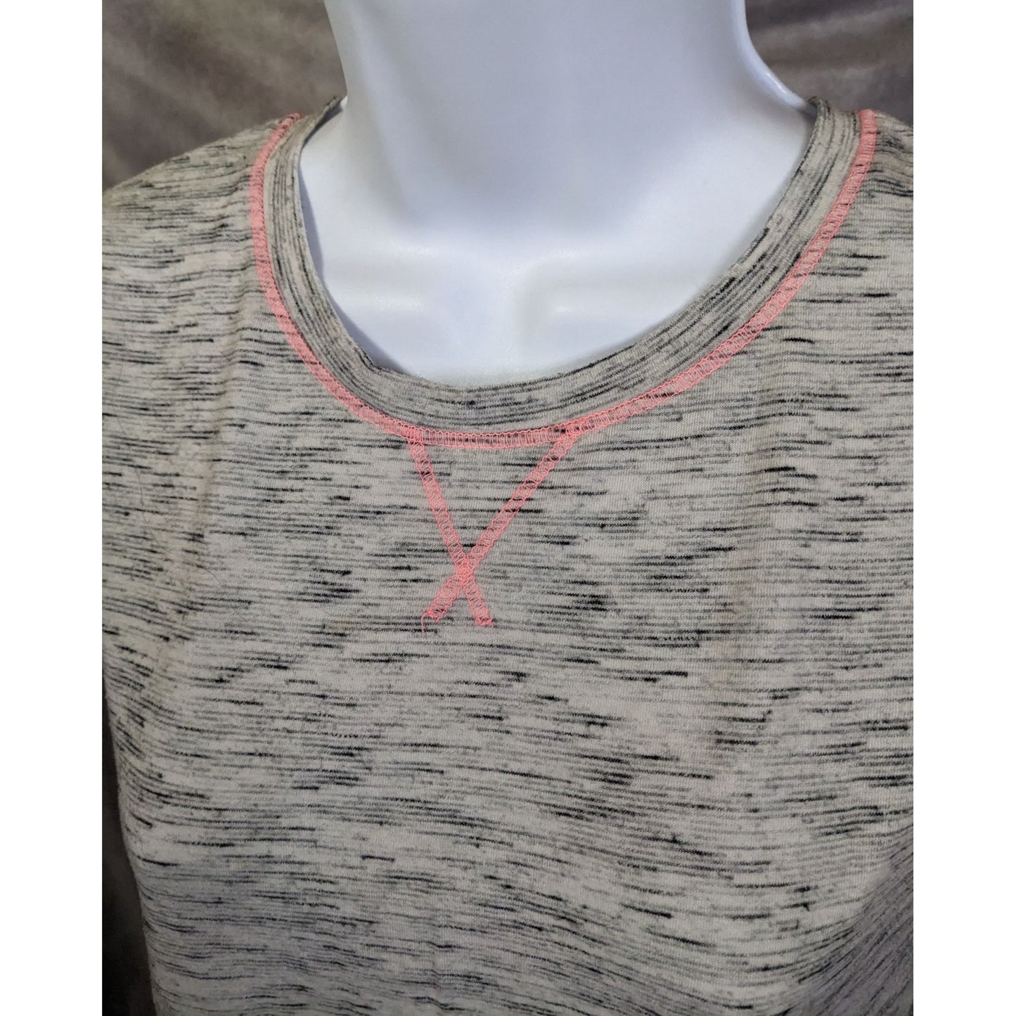 SO Pink And Grey Glitter Perfect Active Tee