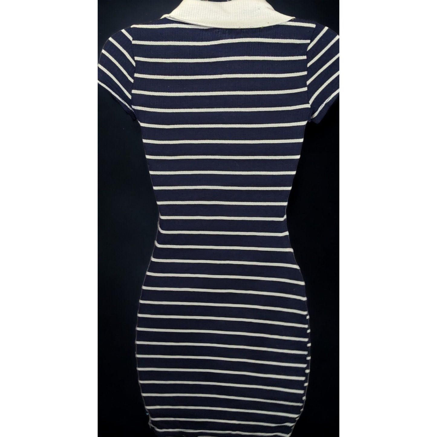 Forever 21 Striped Collared Shirt Dress