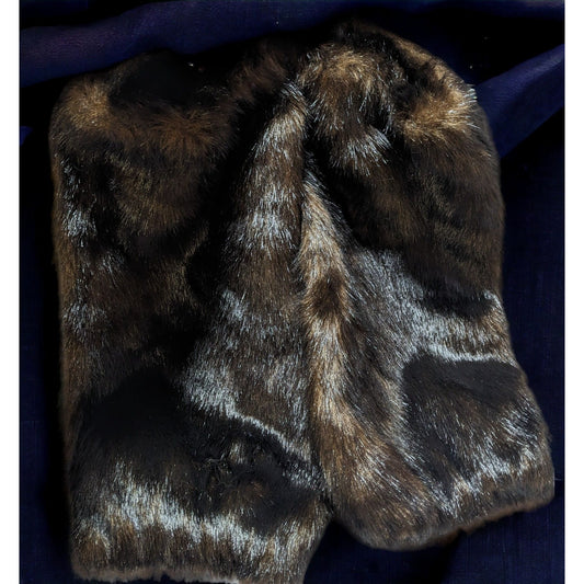 Donna Sayler's Fabulous Furs Brown Fur Legwarmers