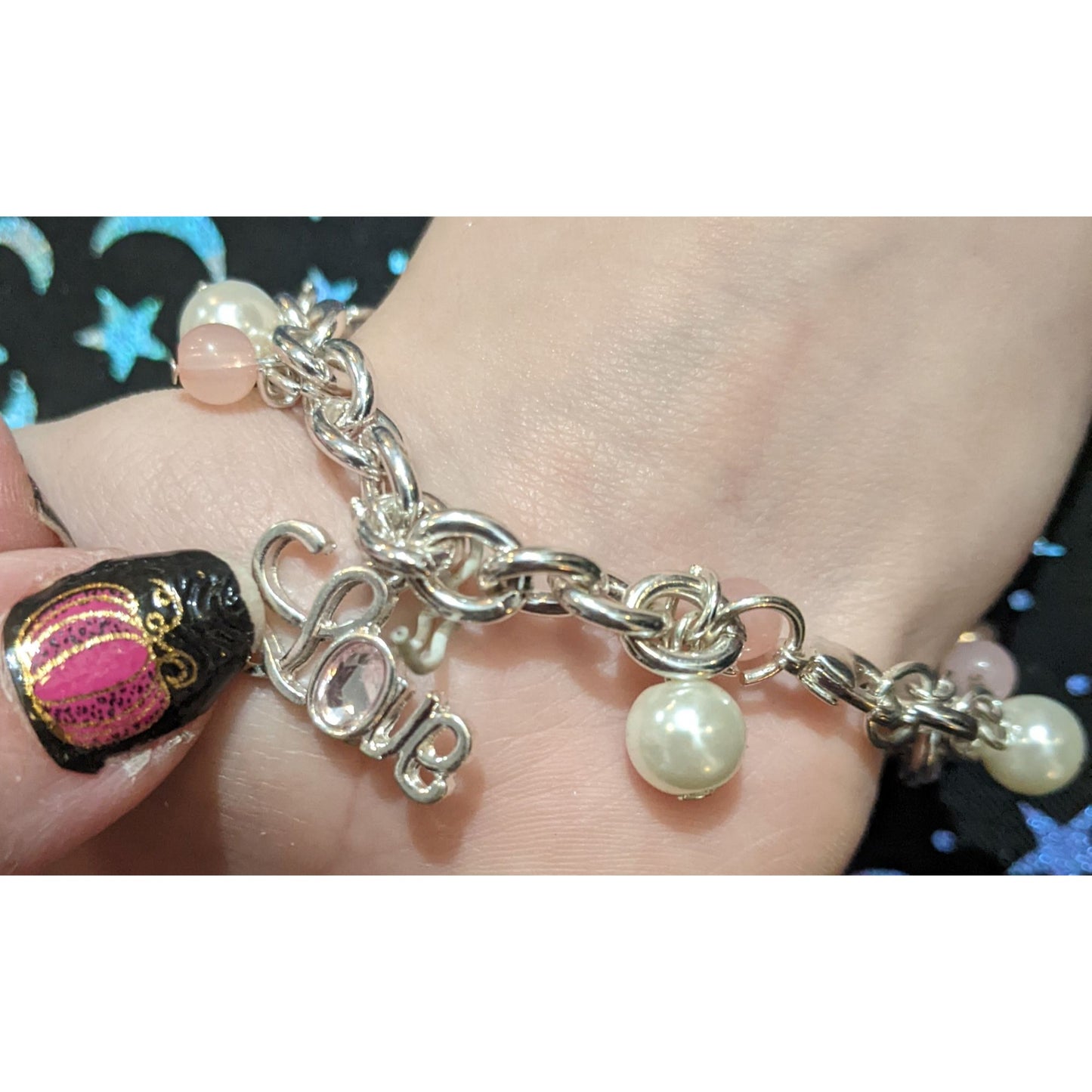 Number One Mom Mother's Day Charm Bracelet